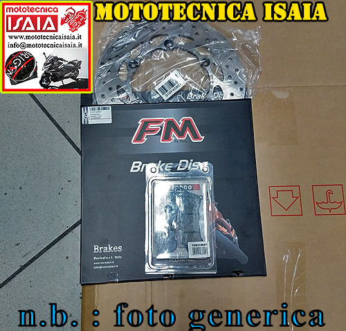 Kit disco pasticche freno - disco, e