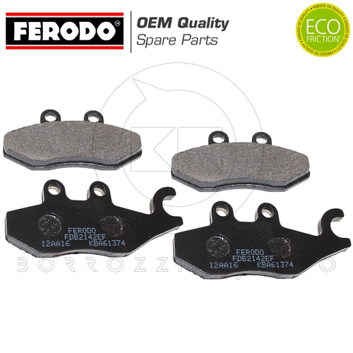 Kit pastiglie freno anteriore - kit,